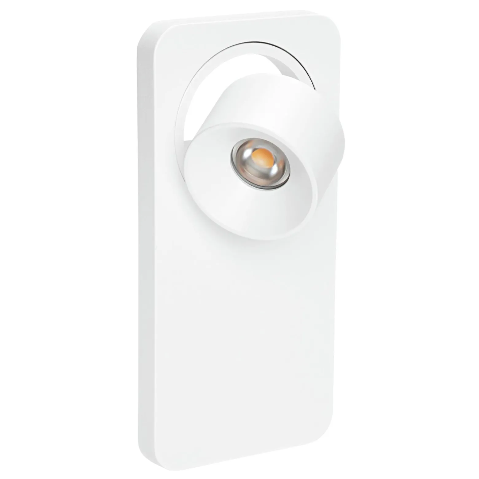 LED-seinävalaisine Beebo W, valkoinen