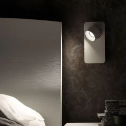 LED-seinävalaisine Beebo W, valkoinen