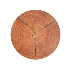 LED-seinävalaisin Havana S, puu/metalli, halkaisija 19 cm