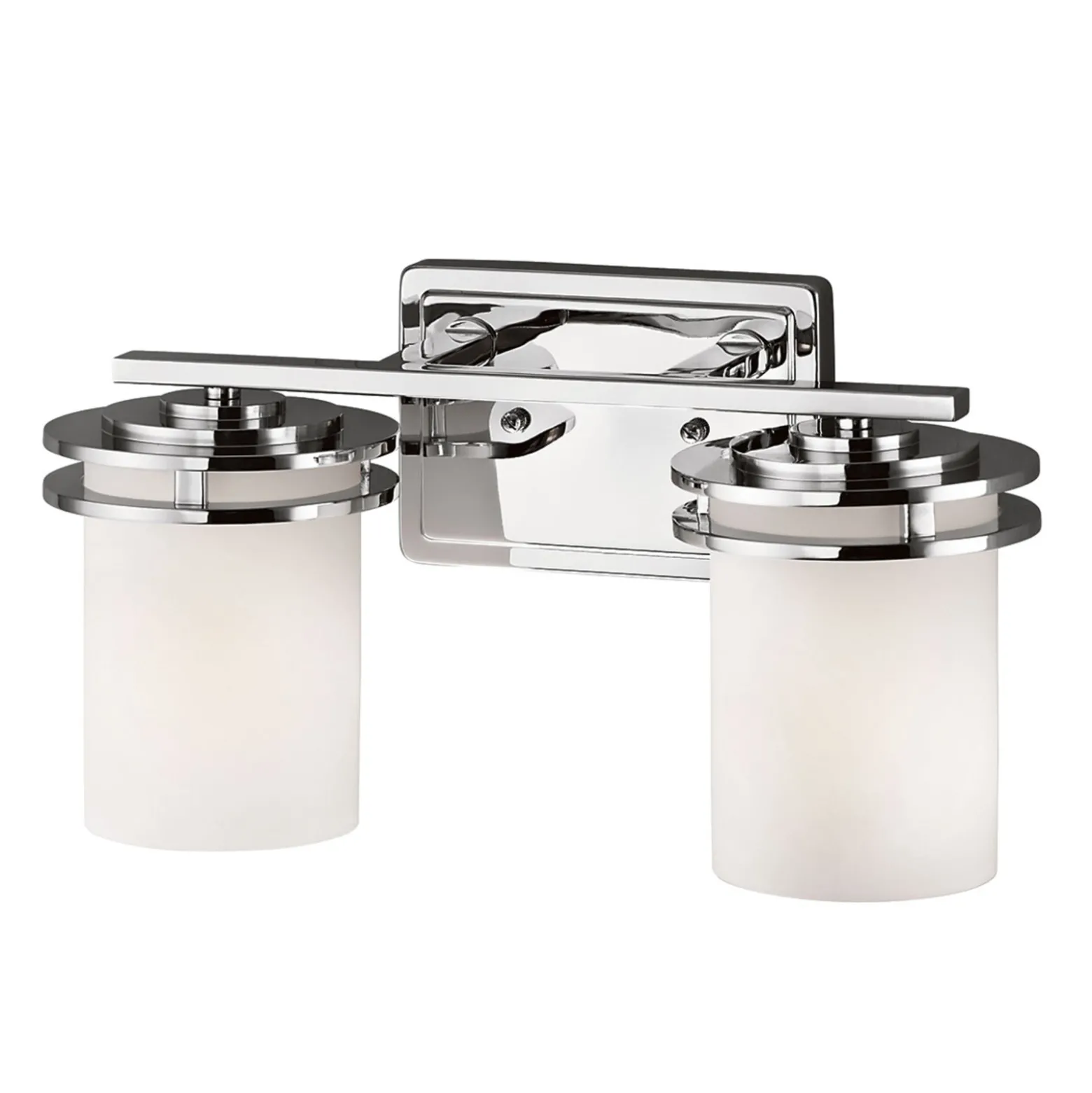 LED-seinävalaisin Hendrik IP44, 2-lamppuinen