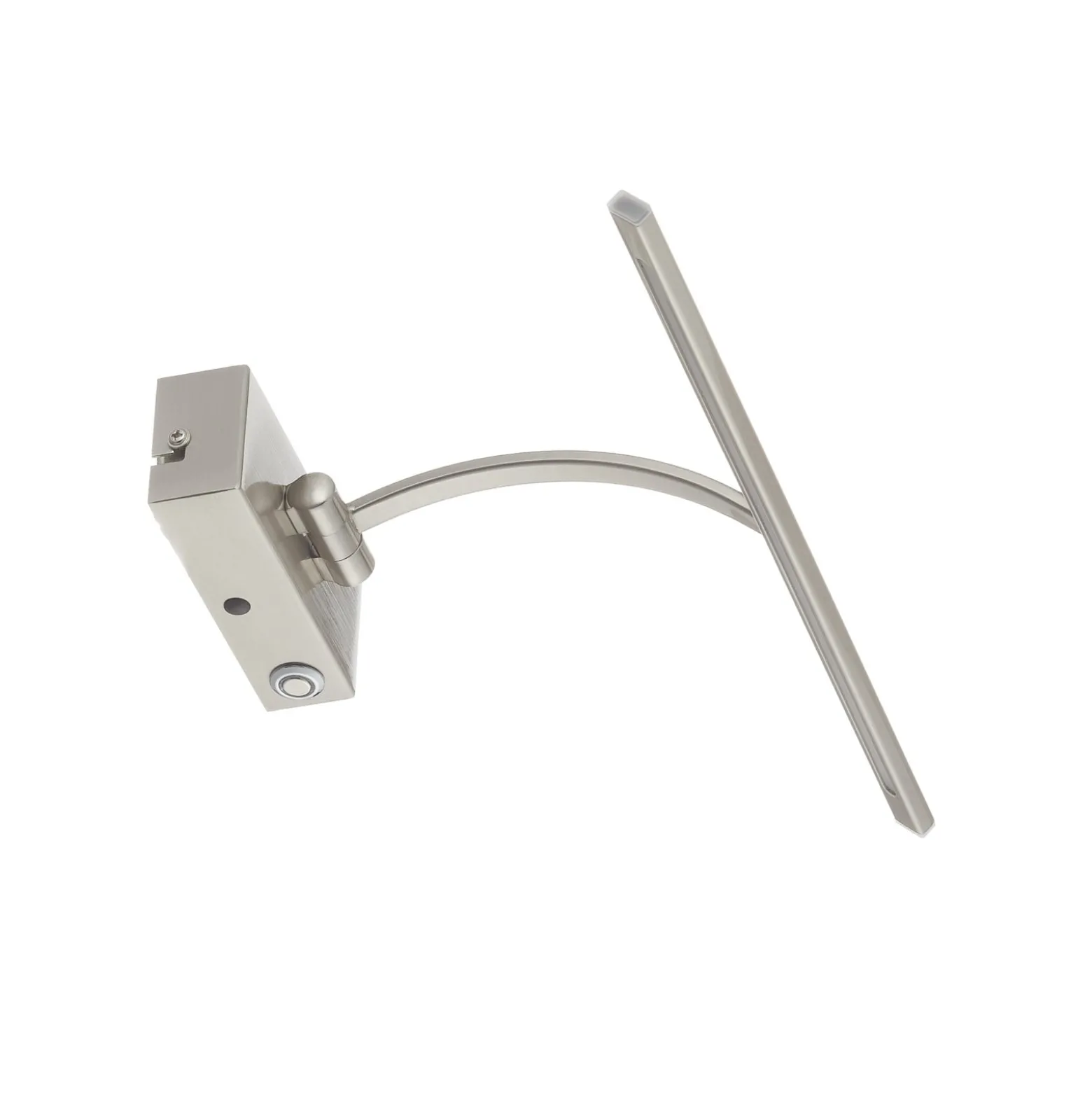 LED-seinävalaisin Matisse, leveys 34 cm, hopea