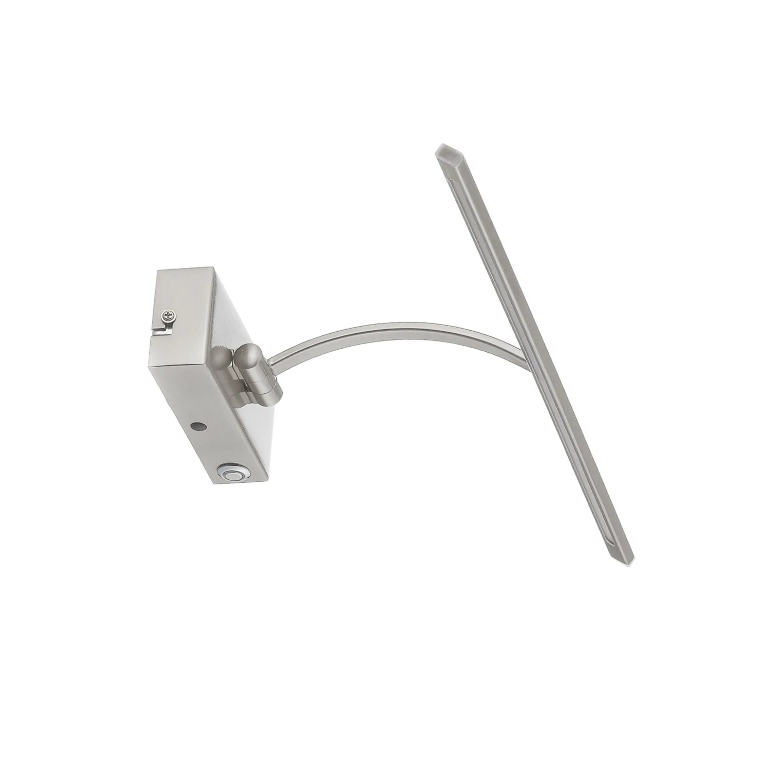 LED-seinävalaisin Matisse, leveys 45 cm, hopea