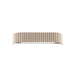 LED-seinävalaisin Niike, kullanvärinen, leveys 40 cm, metalli, CCT