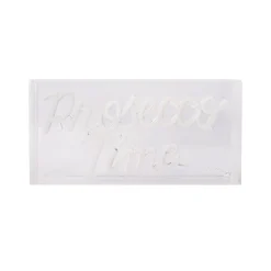LED-seinävalaisin Prosecco Time kirkas 30x15 cm muovi USB RGB