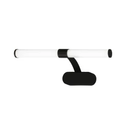 LED-seinävalaisin Runt IP44, varsi, 4 000 K, musta