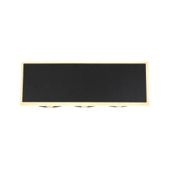 LED-seinävalaisin Saidy, leveys 25 cm, musta, metalli