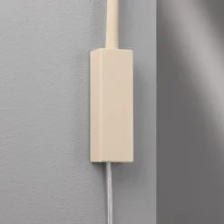 LED-seinävalaisin Sten, hiekanvärinen, korkeus 61 cm, eleohjaus