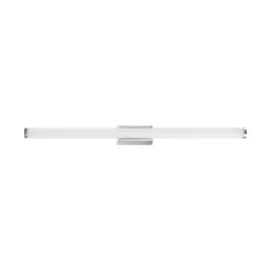 LED-seinävalaisin VINA M, kromivärinen, leveys 60 cm, IP44, CCT