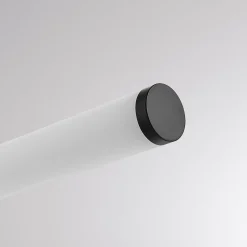 LED-seinävalaisin VINA M, musta, leveys 60 cm, IP44, CCT