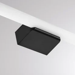 LED-seinävalaisin VINA M, musta, leveys 60 cm, IP44, CCT