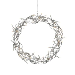 LED-seppele kihara, lämmin valkoinen, Ø 30 cm