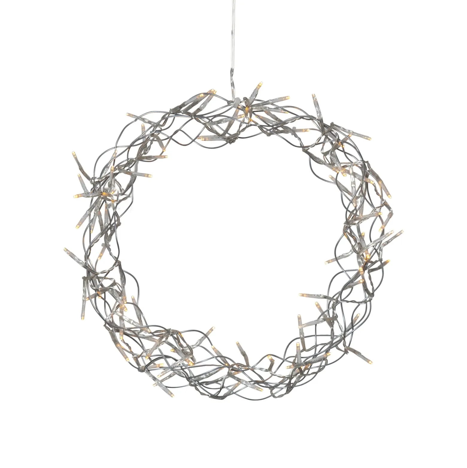 LED-seppele kihara, lämmin valkoinen, Ø 30 cm