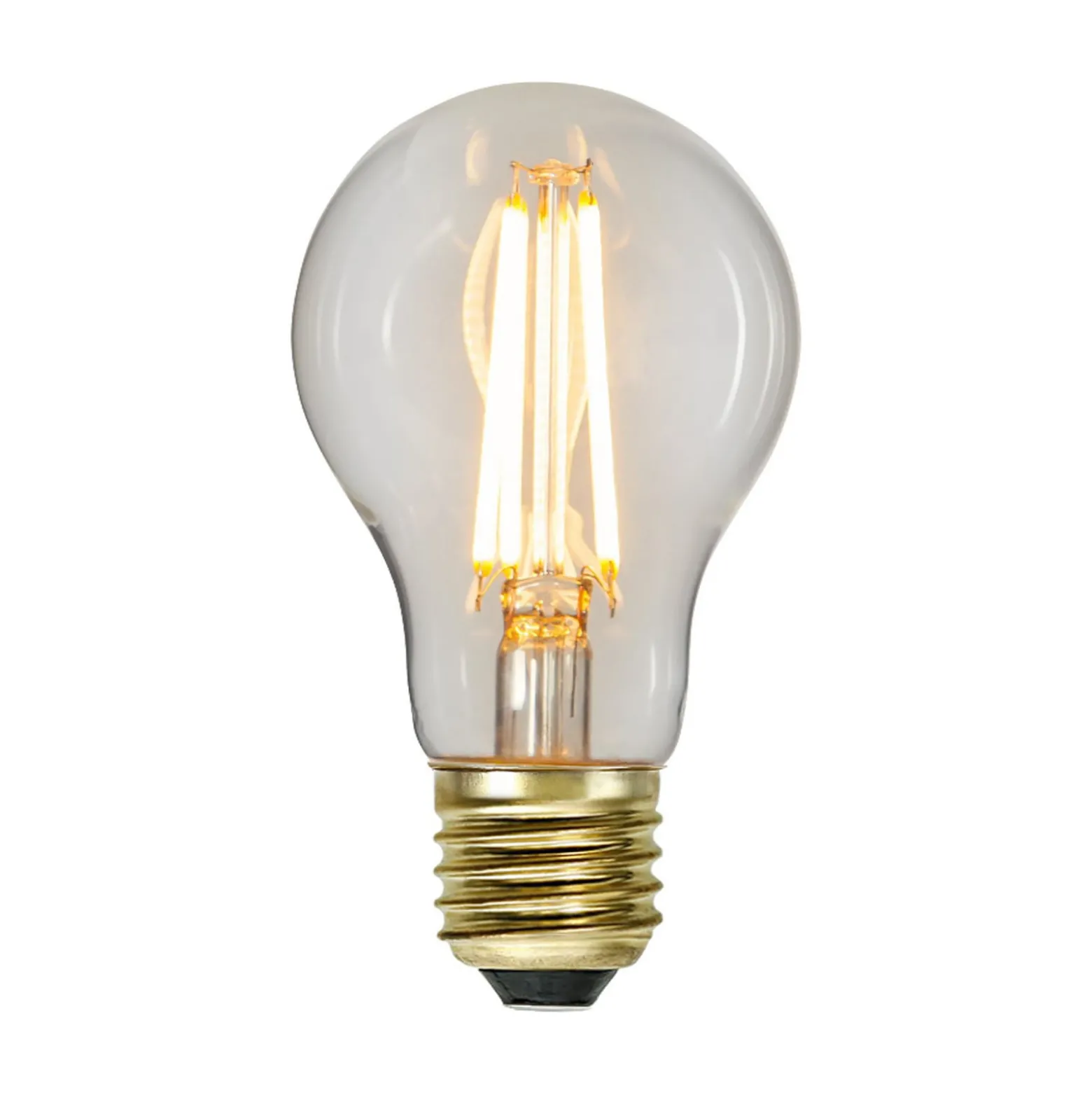 LED Soft Glow Memory, E27, 6,5 W, 2100 K, himmennettävä, hehkulamppu