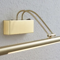 LED-tauluvalaisin Mailine kytkimellä, messinki