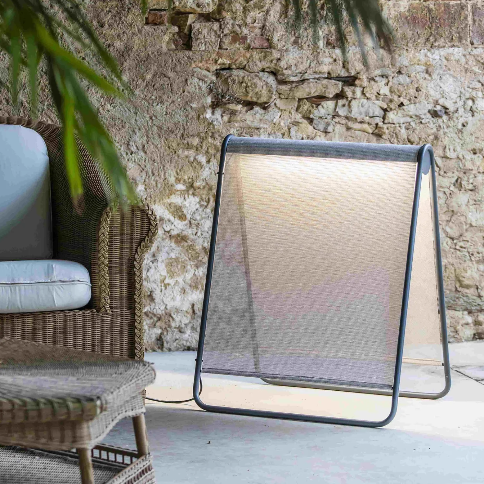 LED terassivalaisin Cadaqués, beige