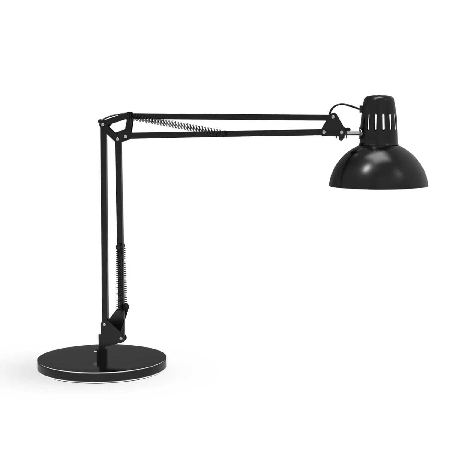 LED-työpöytävalaisin MAULstudy, musta, teräs, 49 cm, E27