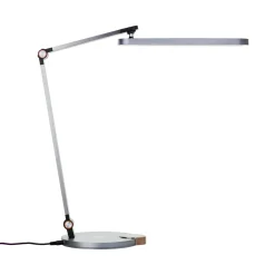 LED-työpöytävalaisin Officehero, CCT, harmaa