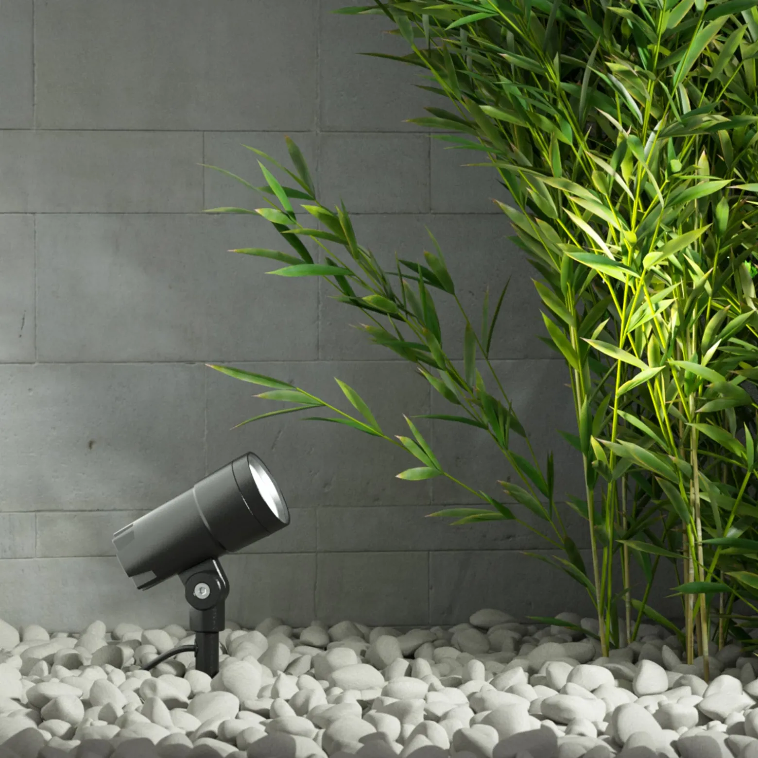 LED-ulkokohdevalaisin Daja, tummanharmaa, IP65