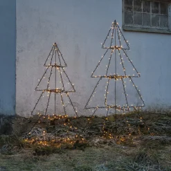 LED ulkokoriste Valopuu Foldy, korkeus 135 cm