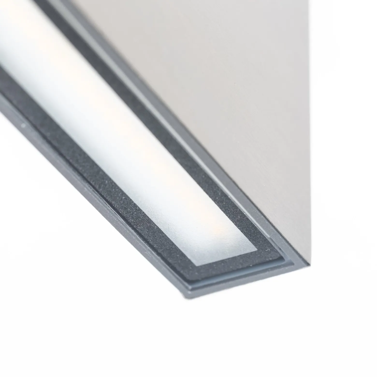 LED-ulkoseinälamppu CMD 9071, 17 cm, ruostumaton teräs, ylös/alas, IP54