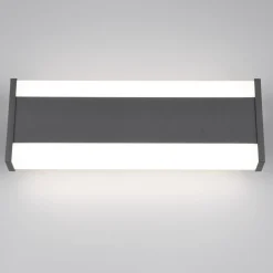 LED-ulkoseinälamppu DAWSON, 30 cm, antrasiitti IP54 CCT ylös/alas