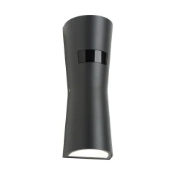 LED-ulkoseinälamppu 5135, grafiitti, metalli, 26 cm, IP65