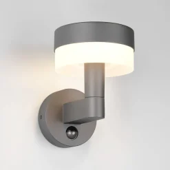 LED-ulkoseinälamppu Mackenzie Sensor antrasiitti, alumiinivalettu