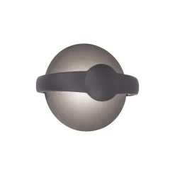 LED-ulkoseinälamppu Mayorka, tummanharmaa, leveys 22 cm, IP65