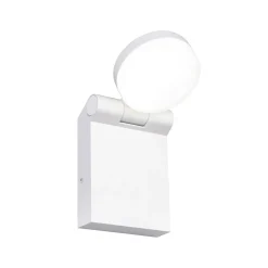 LED-ulkoseinävalaisin Adour, matta valkoinen, kallistettava, CCT, IP44