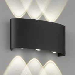 LED-ulkoseinävalaisin Berlin, 6-lamppuinen