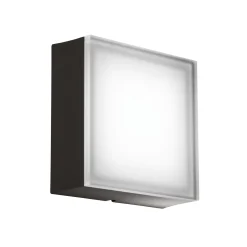 LED-ulkoseinävalaisin 1426 grafiitti 20 x 20 cm