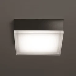 LED-ulkoseinävalaisin 1426 grafiitti 20 x 20 cm
