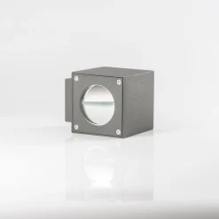 LED-ulkoseinävalaisin Jarno, antrasiitti, 2 kpl, metalli, 9cm