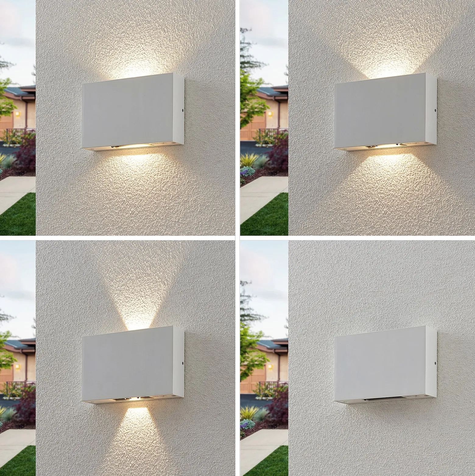LED-ulkoseinävalaisin Katla alumiinista