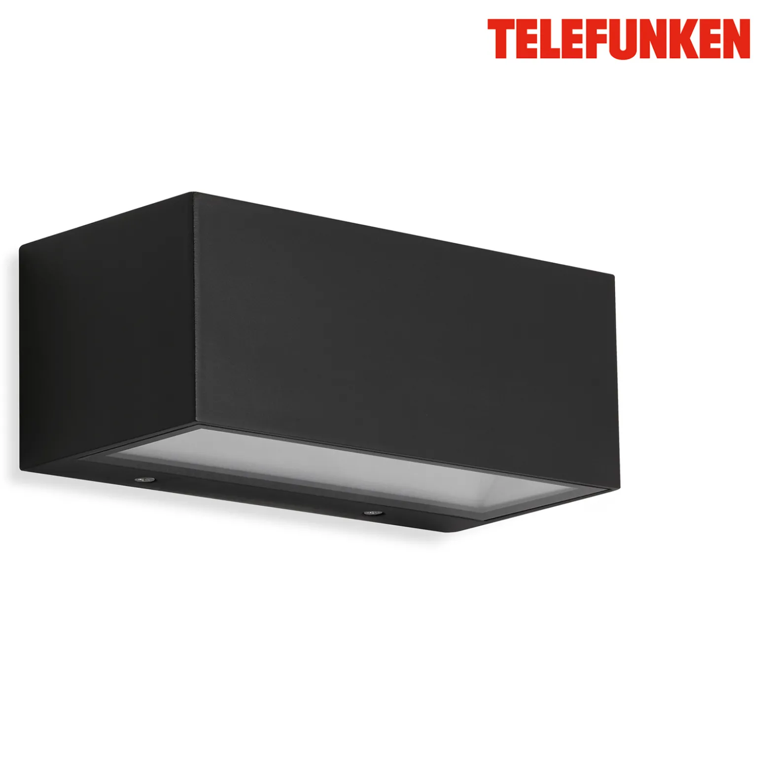 LED-ulkoseinävalaisin Monaco ylös/alas musta
