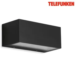 LED-ulkoseinävalaisin Monaco ylös/alas musta