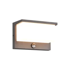 LED-ulkoseinävalaisin Nestos, liiketunnistin, IP54