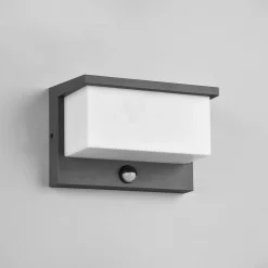 LED-ulkoseinävalaisin Nestos, liiketunnistin, IP54