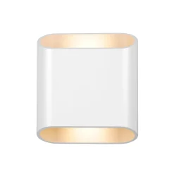 LED-ulkoseinävalaisin, valkoinen, ylös & alas, CCT, himmennettävä, alumiini,