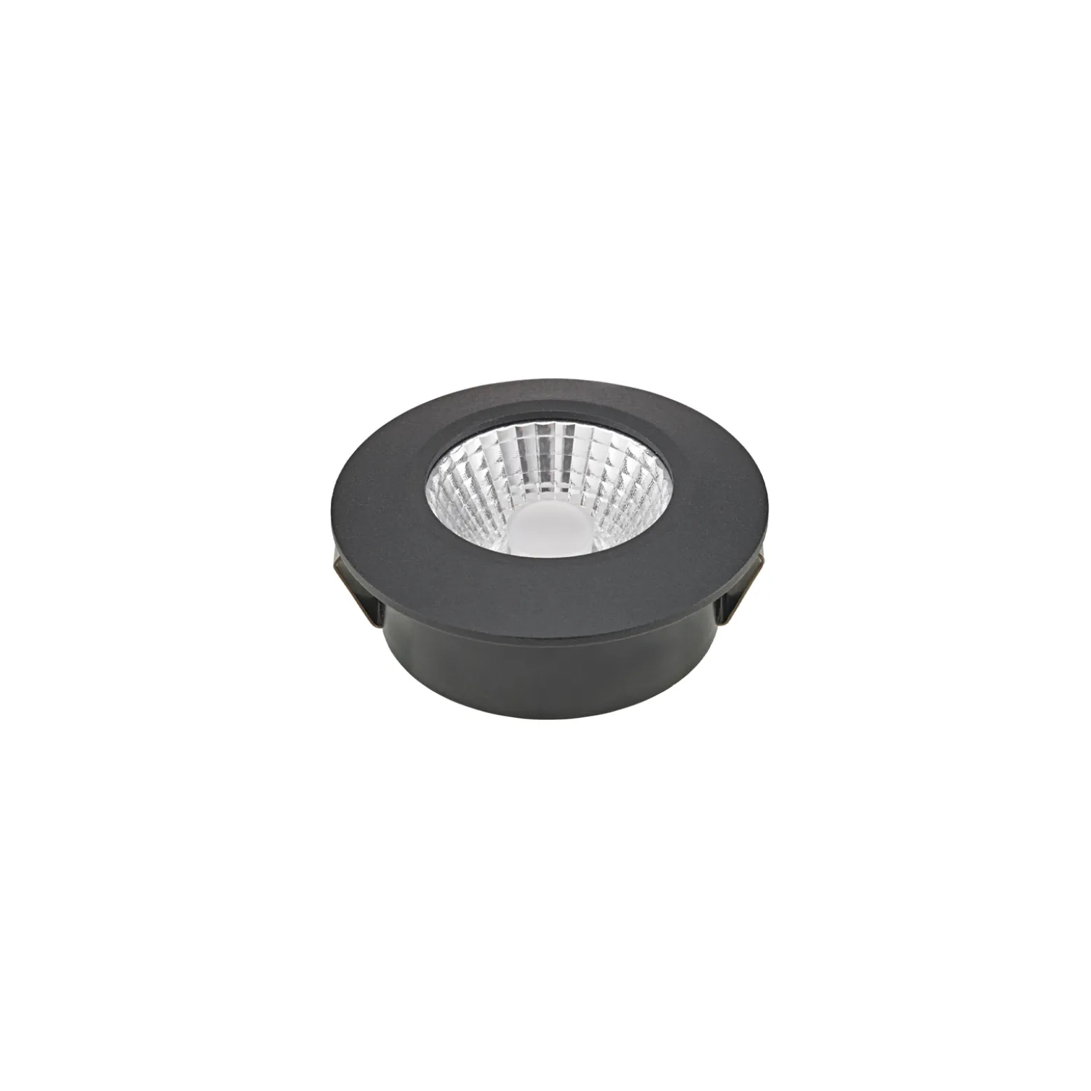 LED upotettava kattospotti Diled, Ø 6,7 cm, 3000 K, musta