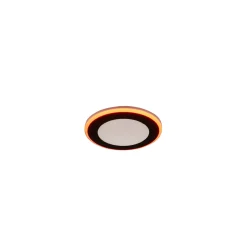 LED-uppoalasvalo Argus RGBW kaukosäädin Ø8cm musta