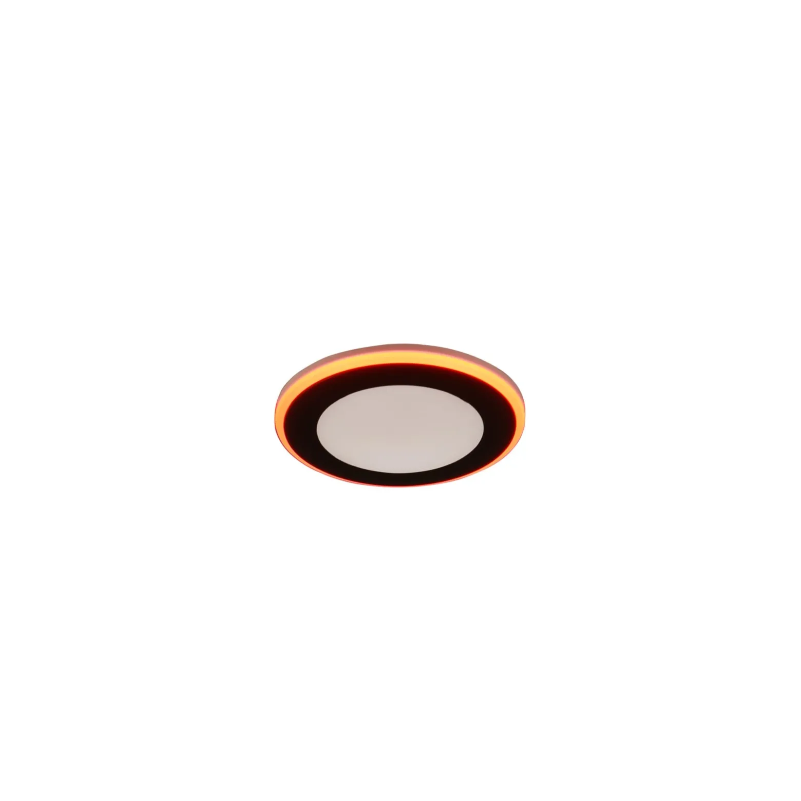 LED-uppoalasvalo Argus RGBW kaukosäädin Ø8cm musta