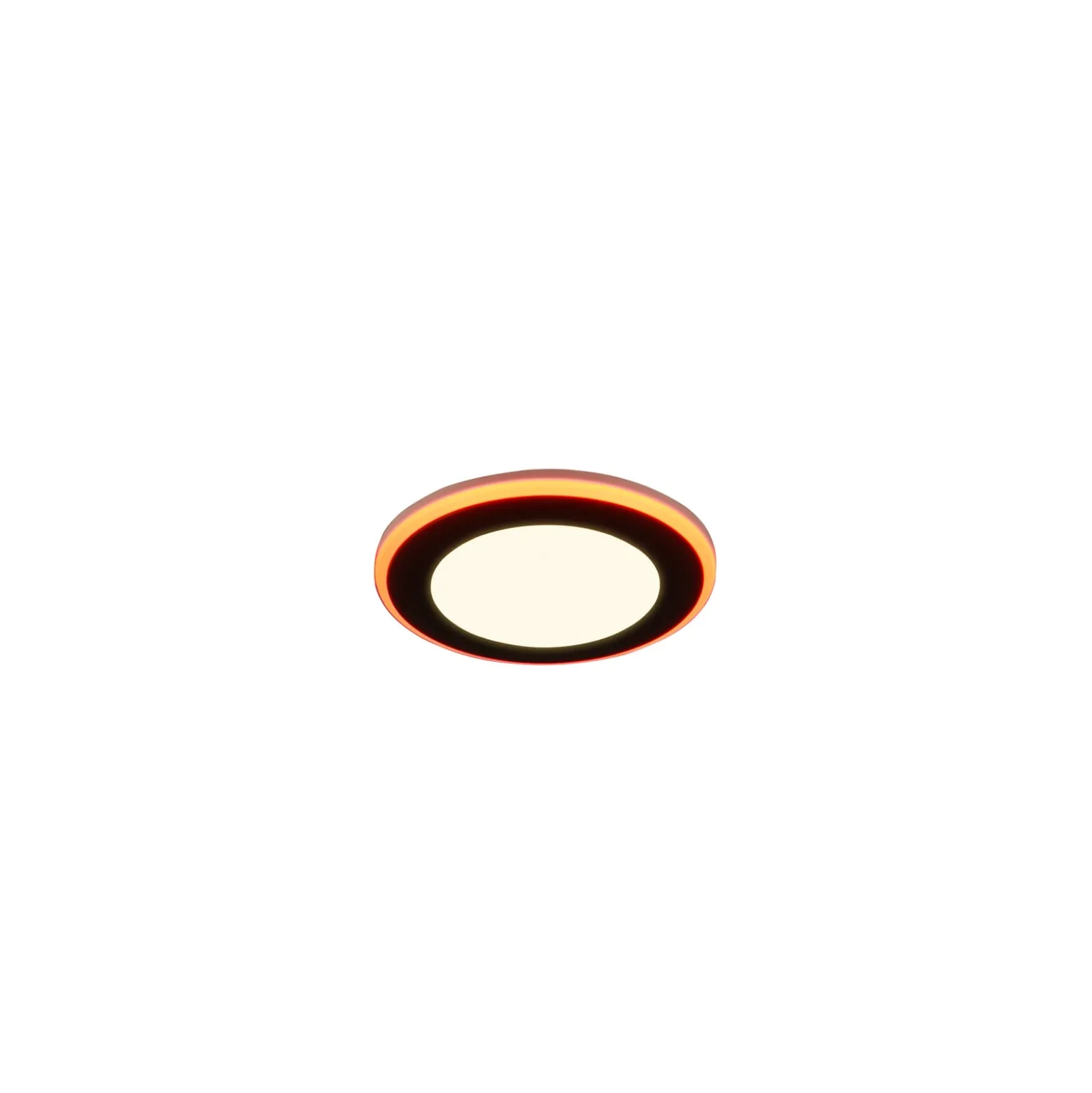 LED-uppoalasvalo Argus RGBW kaukosäädin Ø8cm musta