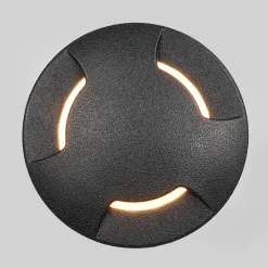 LED-uppovalaisin Ceci 120-3L musta CCT