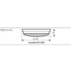 LED-valaisin Eco Plano II:lle, basaltinharmaa