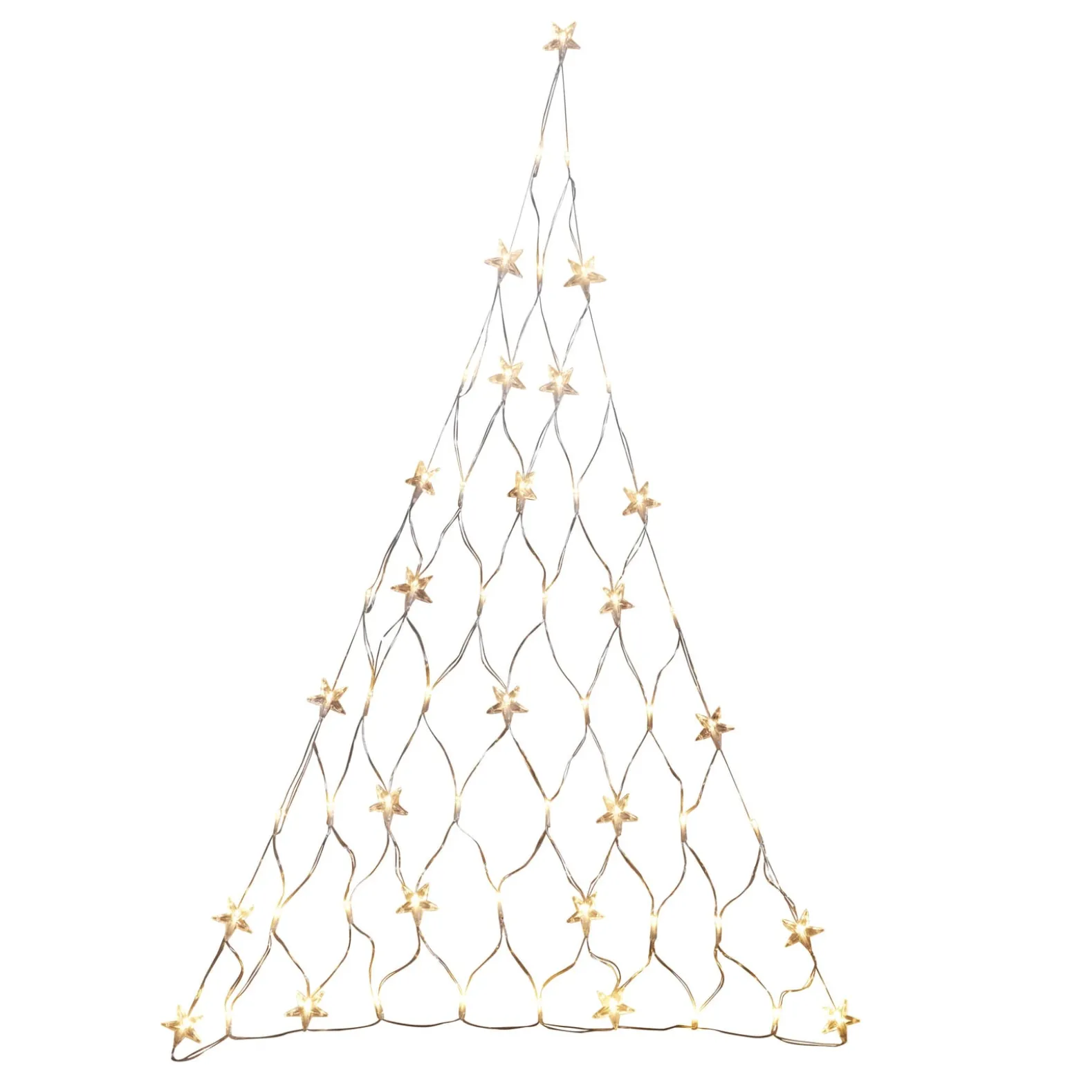 LED-valoverho Star 55-lamppuinen