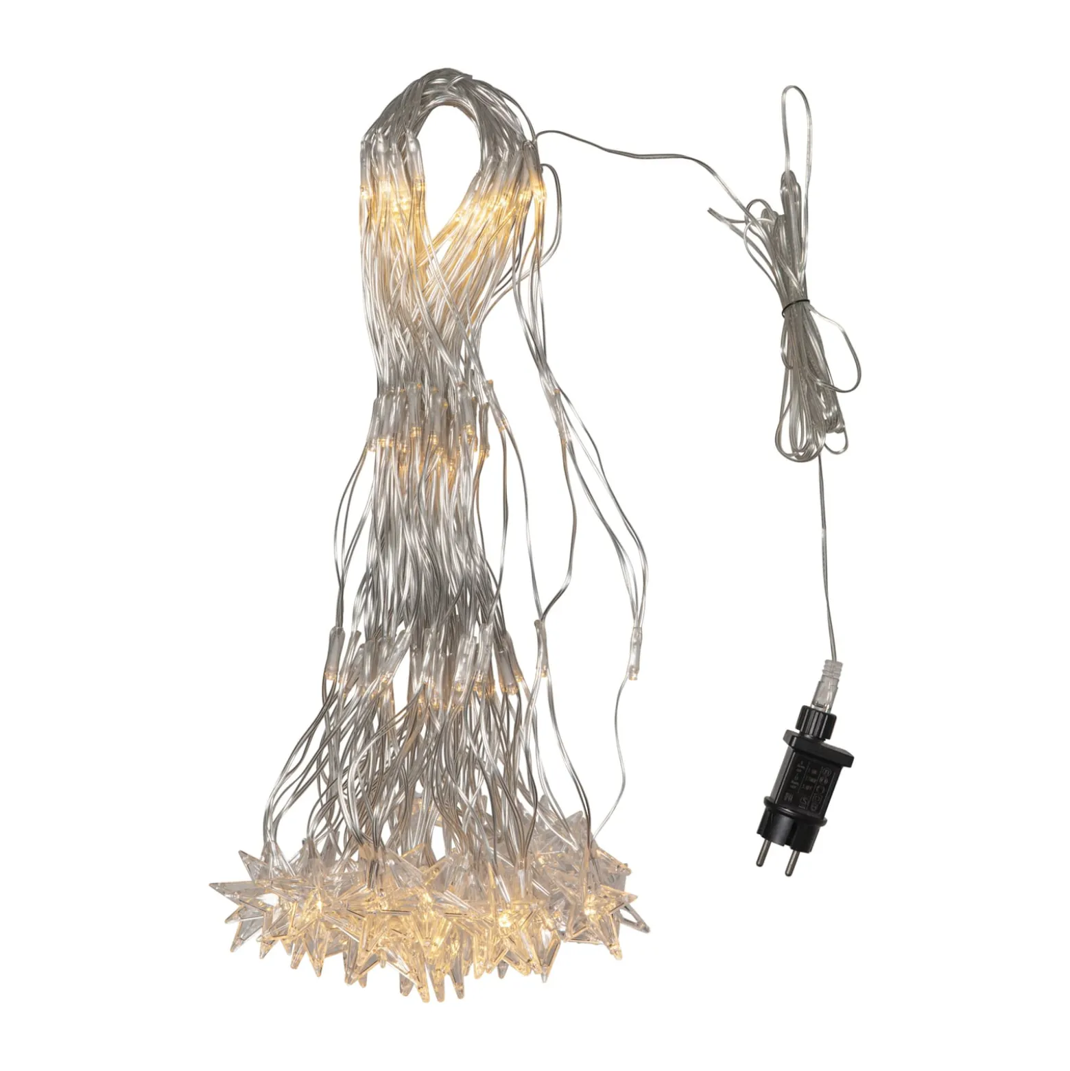 LED-valoverkko StarNet kirkas muovi pituus 480cm 160 LEDiä