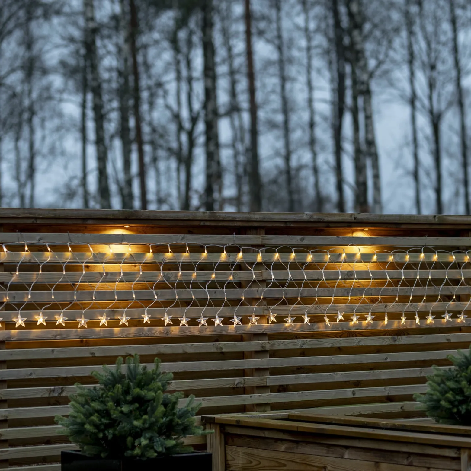 LED-valoverkko StarNet kirkas muovi pituus 480cm 160 LEDiä