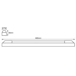 LEDVANCE Batten LED-kaappivalaisin 30cm 4000K 4,000K