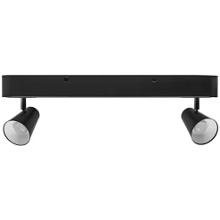 LEDVANCE LED-kattovalaisin Neptune, 2 valoa, musta